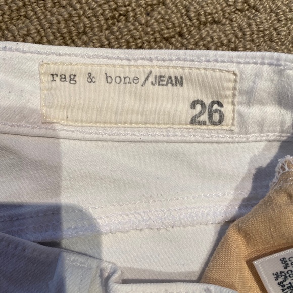 rag & bone bright white skinny jeans - size 26 - Picture 9 of 9